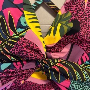 Tropical Print 1 piece swim suit from Macys